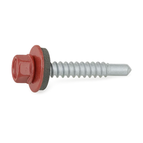 Саморез кровельный по металлу 5,5х19 мм RAL 3009